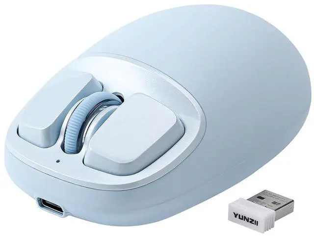 Main image of YUNZII C1 Wireless Tri-Mode Wireless Mouse 4800 DPI Optical (Blue)