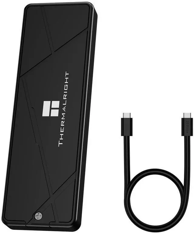 Main image of HR-EB115 20G C Black-Aluminum housing with Active Cooling,NVMe Protocol Enclosure.USB 3.2 Gen 2, 20Gbps high-Speed Transfer.Suitable for Computers, Tablets, etc. Stable Transmission