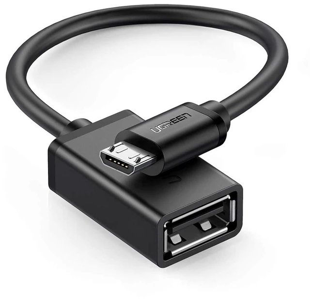 Main image of UGREEN Micro USB 2.0 OTG Cable On The Go Adapter Male Micro USB to Female USB Compatible with Samsung Phone S7 S6 Edge S4 S3 LG G4 Controller Android Windows Smartphone Tablets 4 Inch Black
