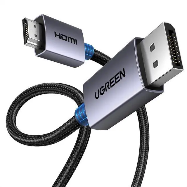 Main image of UGREEN 4K DisplayPort to HDMI Cable 1080P@120Hz, 16FT