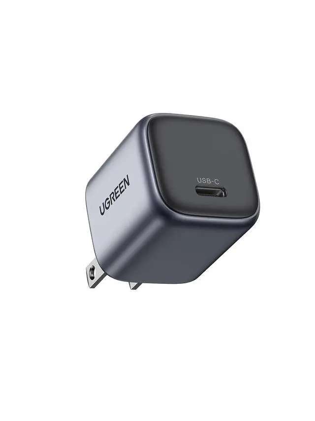 Alt view image 7 of 7 - UGREEN 30W USB C Charger for iPhone 17, Nexode Foldable GaN PPS Compact Fast Wall Charger Block, USB-C Power Adapter for iPhone 17/16/15/14, Galaxy S26/S25/S24/S23, MacBook Neo/Air, Black