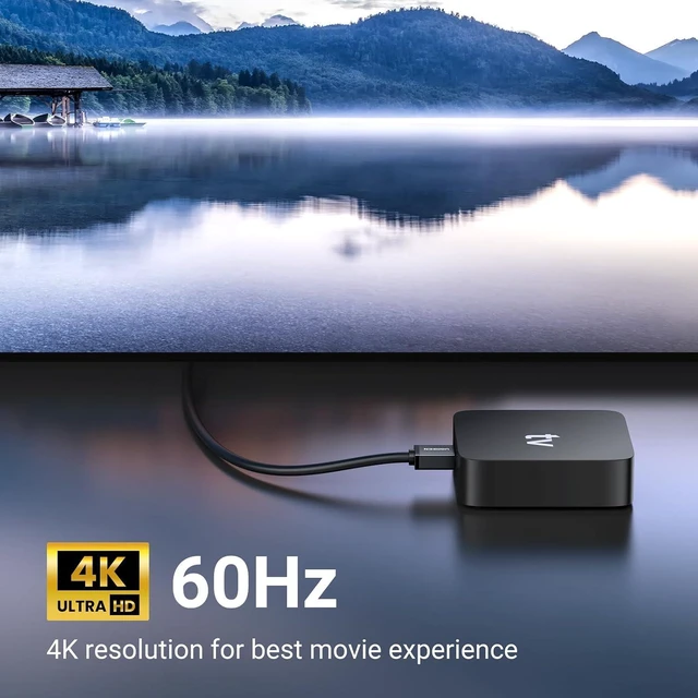 Alt view image 5 of 7 - 4K@60Hz 90 Degree HDMI 2.0 Cable Right Angle, 3.3FT