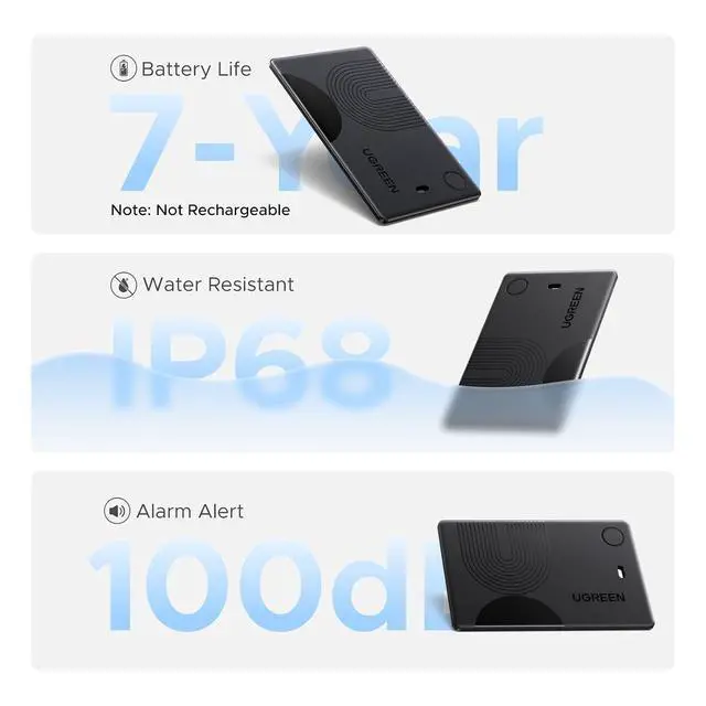 Alt view image 5 of 7 - UGREEN FineTrack Slim Wallet Tracker Card (iOS Only)