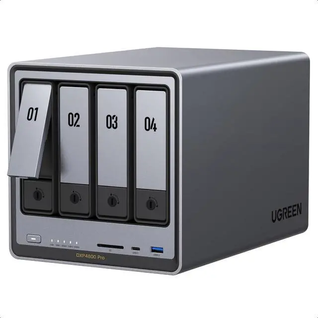 Main image of UGREEN NAS DXP4800 Pro 4-Bay for IT Professionals, Developers & Power Users