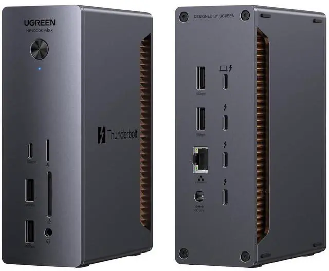 Main image of UGREEN Maxidok Thunderbolt 5 Docking Station, Triple 4K@60Hz, 4xTBT5 Port