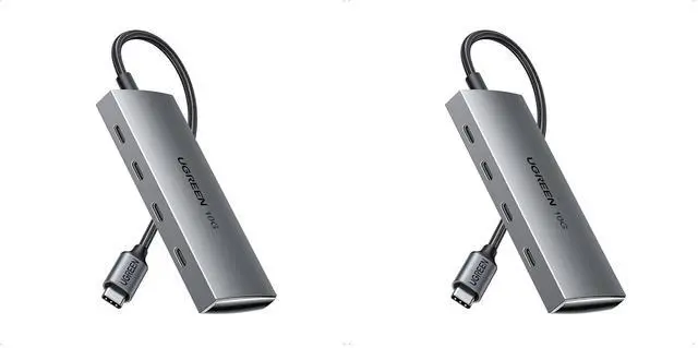 Main image of UGREEN Revodok USB C Hub 10Gbps, 4 Ports USB 3.2 Data Only Adapter, High Speed Multiport Splitter for MacBook Air/Pro, iMac, iPad Pro, iPhone 15/15 Pro, Galaxy S23, and More (Pack of 2)