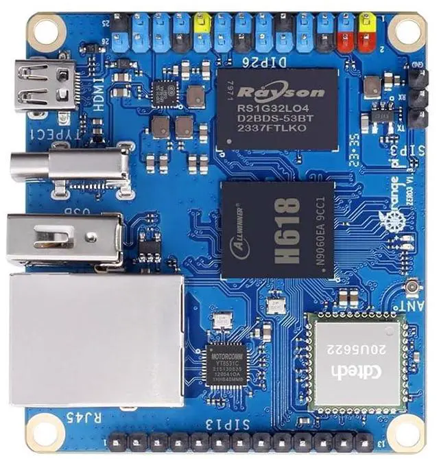 Main image of Orange Pi Zero 3 1G Allwinner H618 LPDDR4 Quad Core 64 Bit Single Board Computer, Support 4K Display WiFi Bluetooth