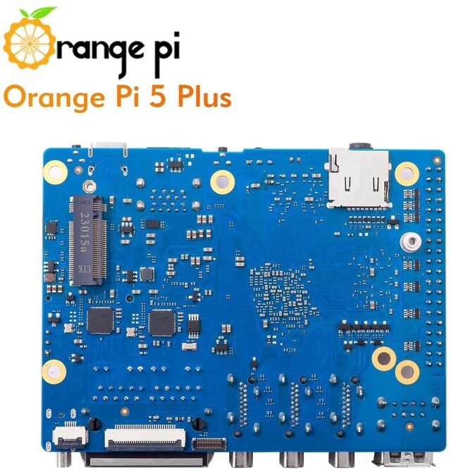 Alt view image 6 of 7 - Orange Pi 5 Plus 16GB Rockchip RK3588 8 Core 64 Bit Single Board Computer, 2.4GHz Frequency 8K Video Decoding Open Source Development Board Run Orange Pi OS, Android, Debian, Ubuntu (5 Plus 16G)