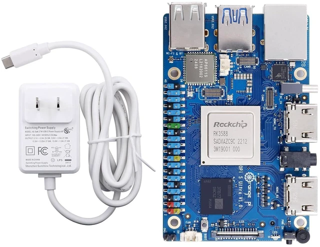 Main image of Orange Pi 5 Ultra 16GB RAM LPDDR5 Rockchip RK3588 Development Board, 8K Video Decoding 2.4GHz Frequency M.2 PCIE 2.5G LAN Wi-Fi 6E+BT 5.3/BLE Single Board Computer