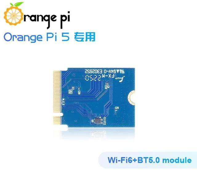 Alt view image 3 of 7 - Orange Pi 5 PCIe Wi-Fi6, BT5.0 Module, Support BLE, Wi-Fi, 2T2R 802.11 ax/ac/a/b/g/n Only Compatible with Orange Pi 5 Singble Board Computers