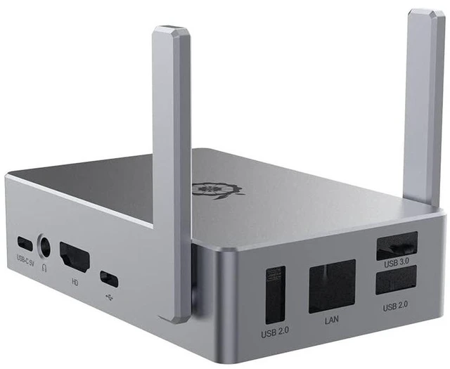 Main image of Orange Pi 5/5B Metal Protective Case - Compatible with Orange Pi 5/5B Single Board Computer