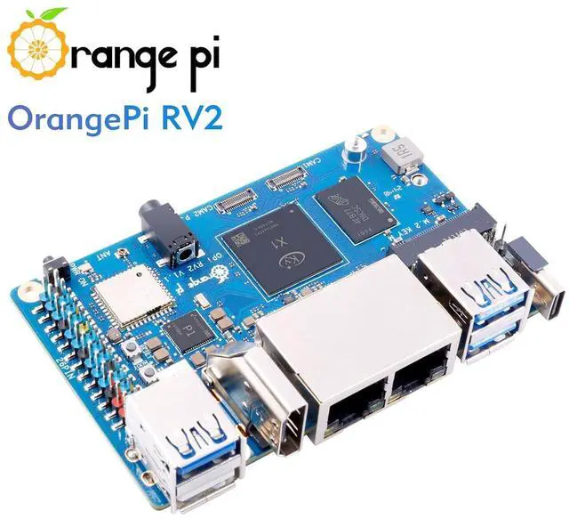 Alt view image 7 of 7 - Orange Pi RV2 4GB RAM LPDDR4X RISC V 8 Core 2Tops Al Arithmetic Power Development Board, Wi-Fi 5+BT 5 with BLE Support Single Board Computer Run Ubuntu24.04 (4GB)