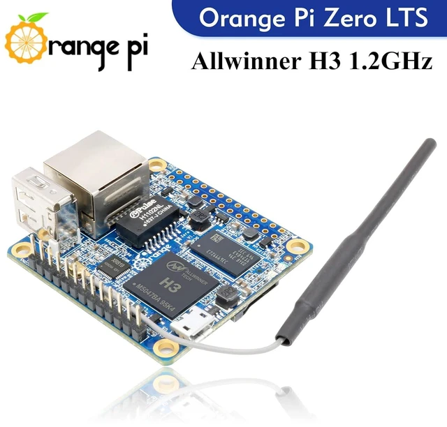 Alt view image 4 of 6 - Orange Pi Zero LTS AllWinner H3 512MB Quad-Core, Open-Source Single Board Computer, Run Android, Ubuntu, Debian Image