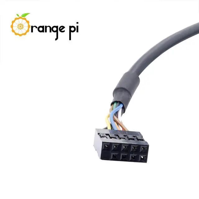 Alt view image 4 of 7 - Generic Orange Pi 5 Pro USB 2.0 to Serial (9 Pin) Converter Cable, Motherboard 9 Pin to USB2.0 Two-Port Extension Series Cable Compatible with Orange Pi 5 Pro