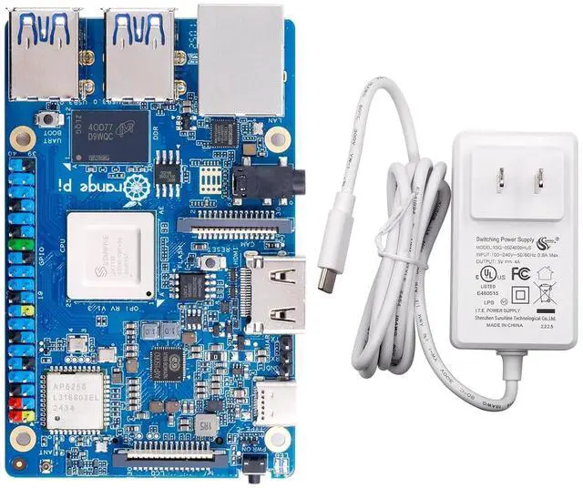 Main image of Orange Pi RV 2G RAM RISC V 4 Core LPDDR4 1.5GHz Frequency Development Board, 4K Video Decoding Wi-Fi 5+BT 5 Orange Pi RV Single Board Computer Run Debian