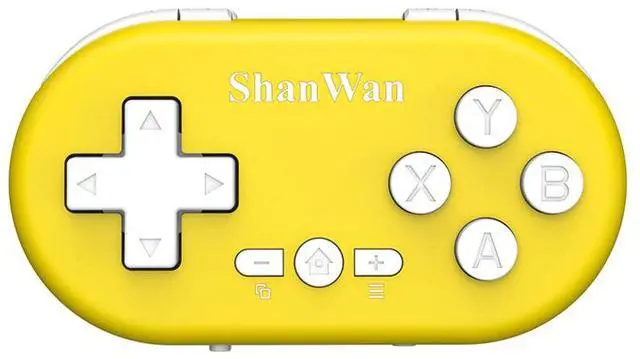 Main image of Mini game handheld controller portable game console pocket-sized handheld controller video playback mobile phone model yellow