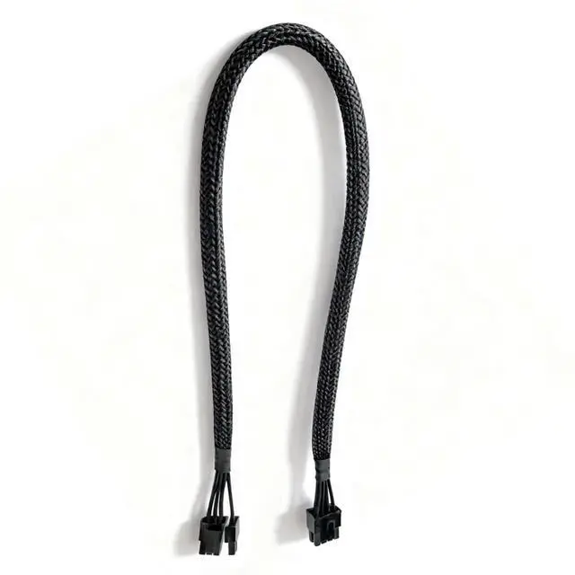 Alt view image 2 of 7 - 6+2Pin PCIe 8Pin Graphics Card GPU Power Cable for SEASONIC GX-1000 1000W, GX-850 850W, GX-750 750W, GX-650 650W, GX-550 550W FOCUS+ GOLD Modular Power, 18AWG Sleeved Net 60CM/23.62inch