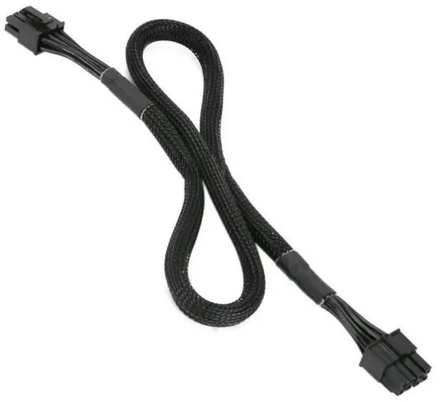 Alt view image 2 of 6 - EPS/ATX12V 8pin 4+4pin CPU Power Supply Cable for Seasonic KM3 Series X-750 X-850 SS-1050XP3 M12II Evo Series 620 650 750 850 Snow Silent 750 1050 FOCUS PLUS Gold SSR-850FX