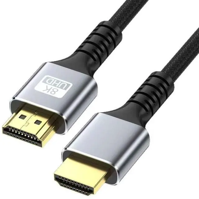 Alt view image 3 of 5 - HDTV 2.1 High Definition Cable 8K 60Hz Projector TV Laptop Computer Display Audio-Video Connection Cable HDTV