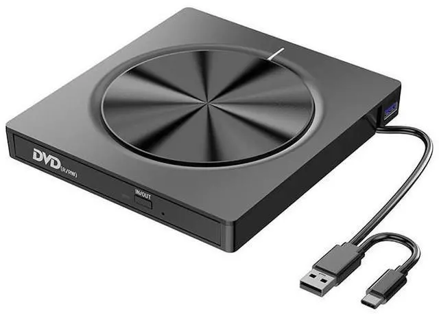 Main image of External USB 3.0/Type-C DVD-RW optical disc portable optical drive, DVD-ROM burner, DVD drive