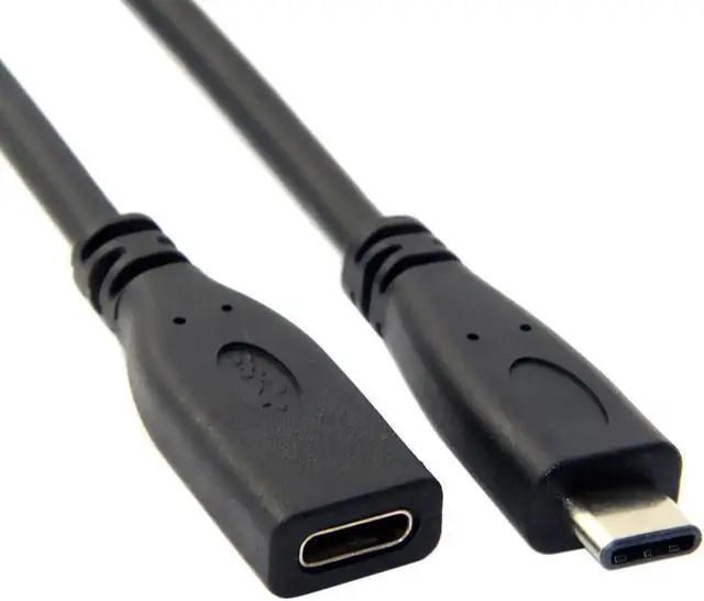 Main image of USB-C USB 3.1 Type C Male to Female Extension Data Cable for Laptop & Macbook Tablet Mobile Phone 2m UC-218-BK-2.0M