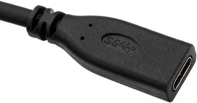 Alt view image 6 of 7 - USB-C USB 3.1 Type C Male to Female Extension Data Cable for Laptop & Macbook Tablet Mobile Phone 1m UC-218-BK-1.0M