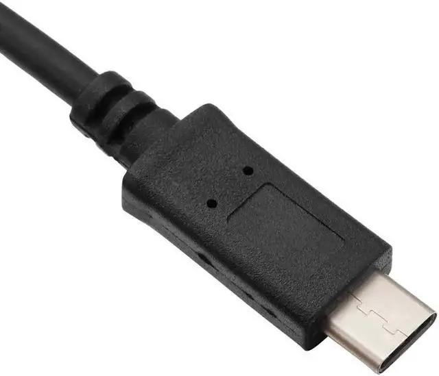 Alt view image 4 of 6 - USB-C USB 3.1 Type C Male Connector to USB Standard B Male Data Cable for Apple Macbook & Laptop Black UC-225-BK