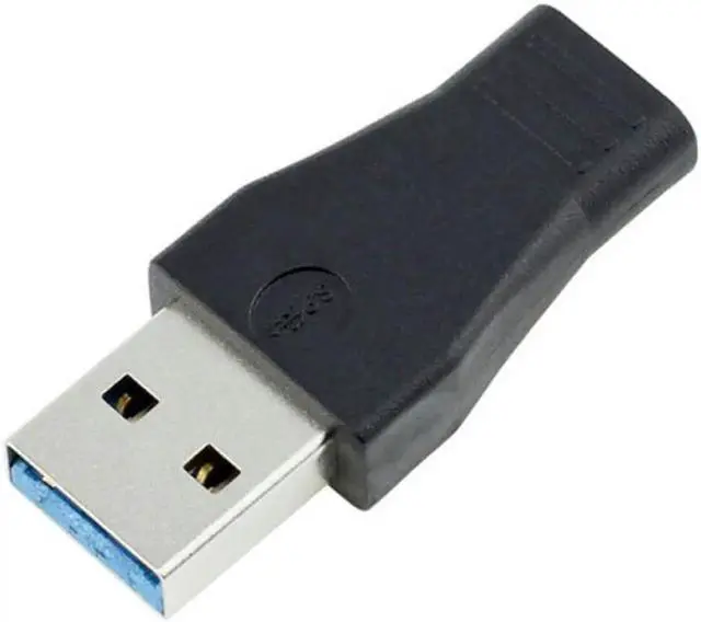 Alt view image 4 of 5 - USB-C USB 3.1 Type C Female to USB 3.0 A Male Data Adapter for Macbook Tablet Mobile Phone UC-357-BK