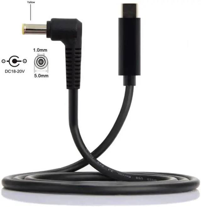 Main image of Type C USB-C Input to 5.0*1.0mm Cable UC-216-5010MM