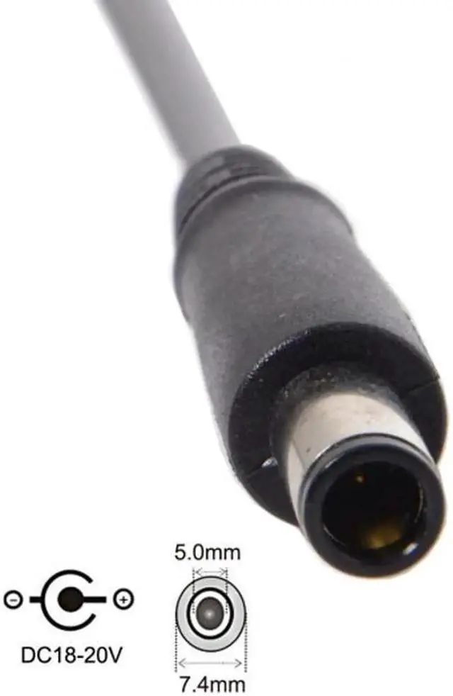 Alt view image 2 of 7 - USB 3.1 Type C USB-C to 7.4*5.0mm Plug Cable UC-103