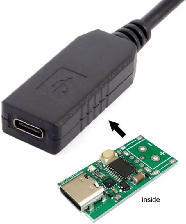Alt view image 2 of 7 - USB 3.1 Type C USB-C to 5.5*2.5mm Plug Cable UC-100-5525MM