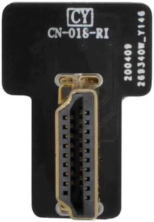 Alt view image 6 of 7 - HDMI Type A Male Connector Right Angled 90 Degree for FPV HDTV Multicopter Aerial Photography