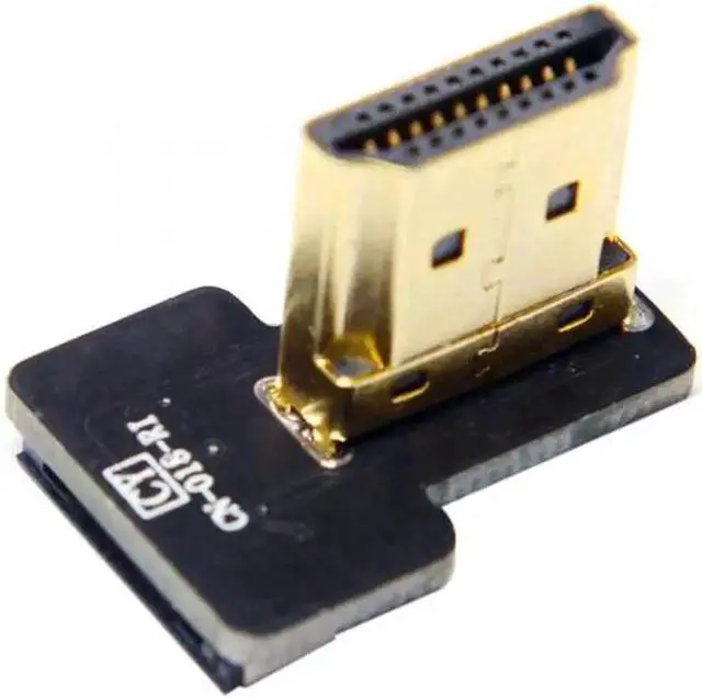 Main image of HDMI Type A Male Connector Right Angled 90 Degree for FPV HDTV Multicopter Aerial Photography