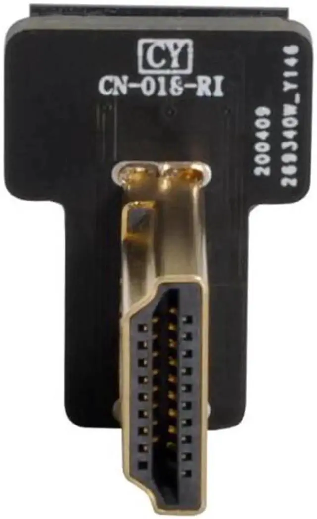 Alt view image 4 of 7 - HDMI Type A Male Connector Right Angled 90 Degree for FPV HDTV Multicopter Aerial Photography