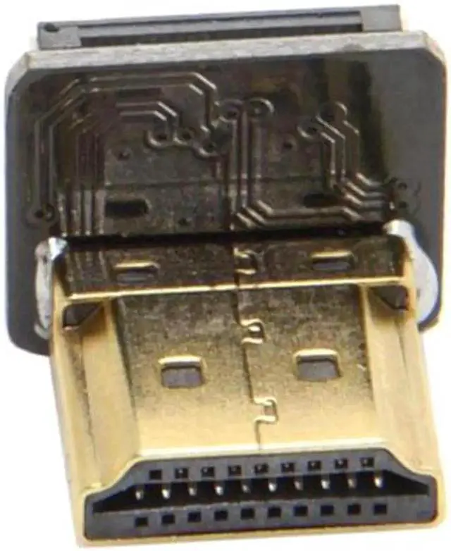 Main image of HDMI Type A Male Connector Down Angled 90 Degree for FPV HDTV Multicopter Aerial Photography