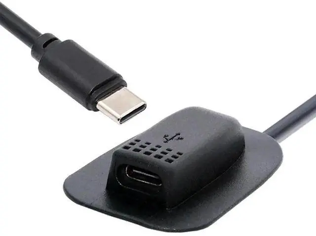 Main image of USB-C 65W Type-C Male to Female Extension Cable for Backpack Charging Practical Convenient Outdoor Travel Camping External