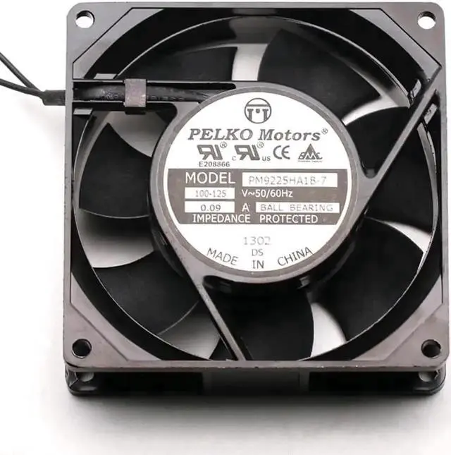 Main image of WUSU PM9225HA1B-7 9225 90mm 100V 0.09A Quiet Ac Aluminum Machine Cooling Fan