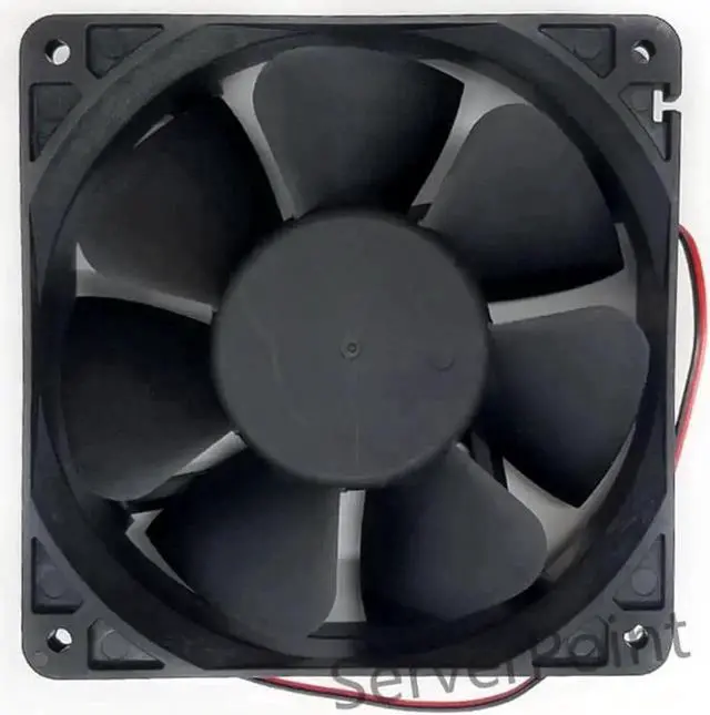 Alt view image 2 of 2 - WUSU AFB1224VHE 12cm 12038 120*120*38mm DC 24V 0.57A 2-wire Inverter Cooling Fan