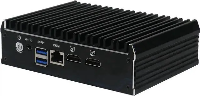 Alt view image 4 of 7 - WUSU Micro Firewall Appliance, Mini PC, OPNsense, VPN, Router PC, J3160, C3, 2 x HDMI, COM, 4 x Gigabit Lan, 2 x USB3.0, 4G RAM, 128G SSD