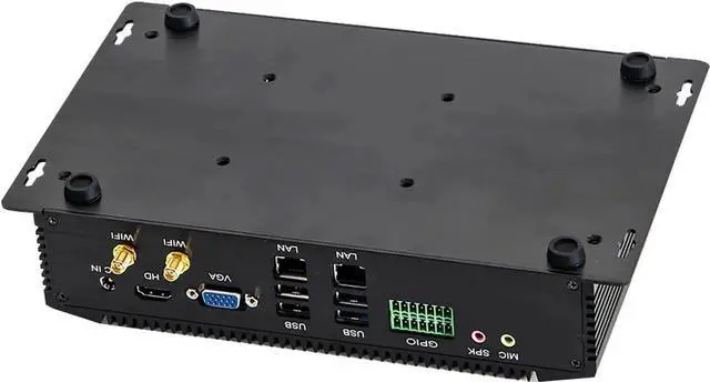 Alt view image 5 of 5 - Industrial PC, Fanless Mini PC, IPC, Windows 11 or Linux Ubuntu, 4G, WOL, Watchdog Supported, I7 7510U 7560U, I27, 2 x LAN, GPIO, 6 x COM RS232 422 485, 8G RAM, 128G SSD