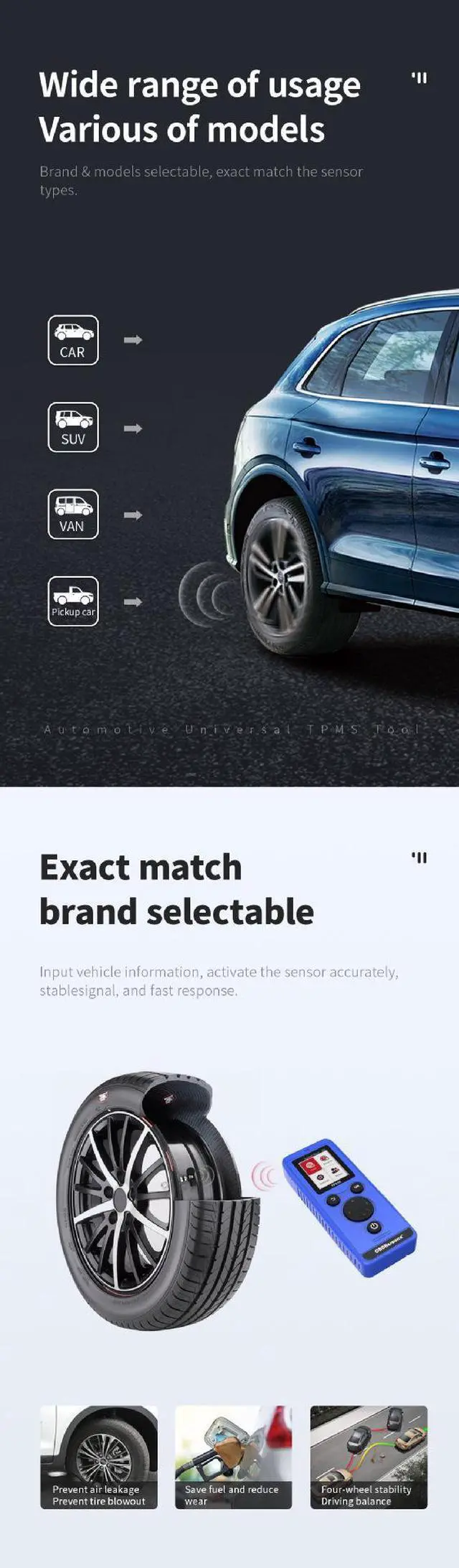 Alt view image 6 of 7 - TPS10 Tire Pressure Reset Device Learning Equipment EL50448 Diagnostic Portable Diagnostic Instrument