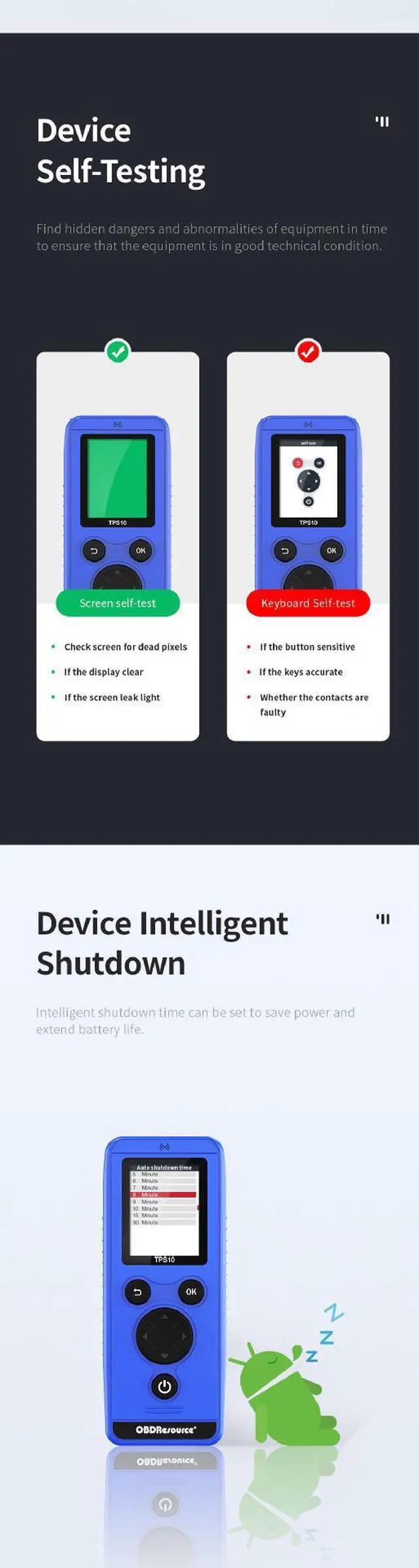 Alt view image 7 of 7 - TPS10 Tire Pressure Reset Device Learning Equipment EL50448 Diagnostic Portable Diagnostic Instrument