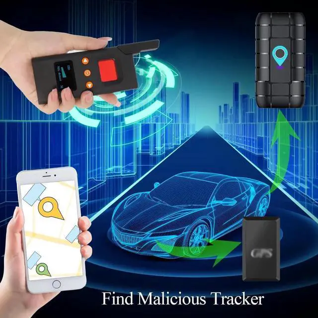Alt view image 4 of 5 - KEULGOUL Hidden Camera Detector & RF Bug Finder, Portable GPS Tracker Detector and Bug Sweeper for Privacy Protection in Car, Hotel, Office, Home & Travel