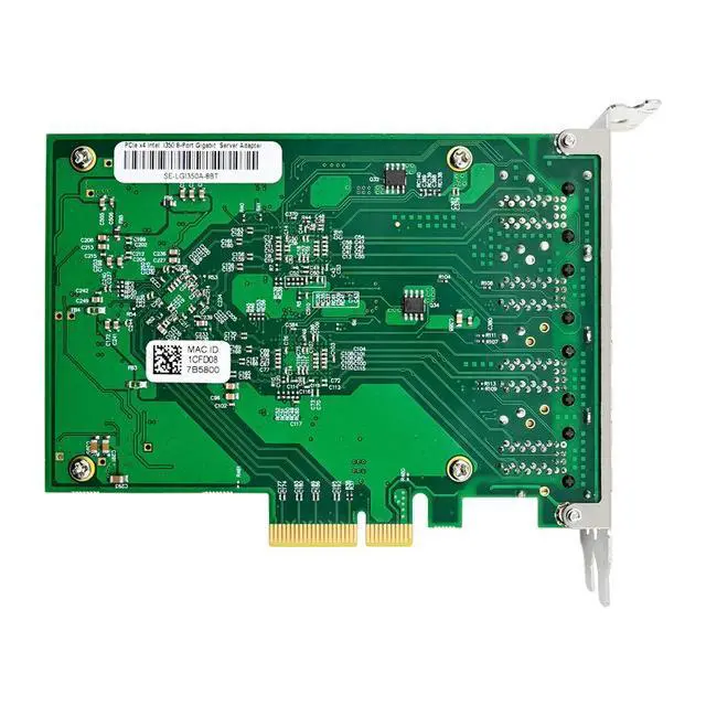 Alt view image 4 of 4 - PCIe x4 eight-port industrial camera vision network card I350AM4 vision acquisition card supports iSCSI PXE