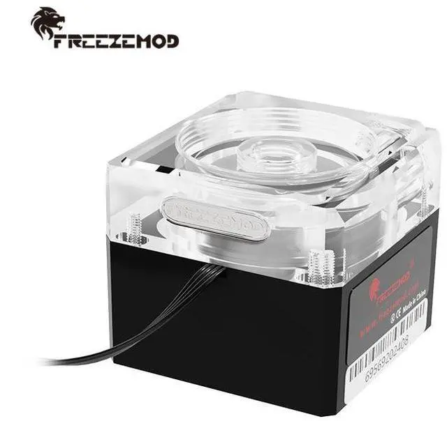 Alt view image 3 of 6 - PU-FS6M-J PC Water Cooling Pump Integrated PWM Smart Speed Control Pump, 3.5M Head Pressure for Liquid Cooling Systems Small 4-Pin Single Connector