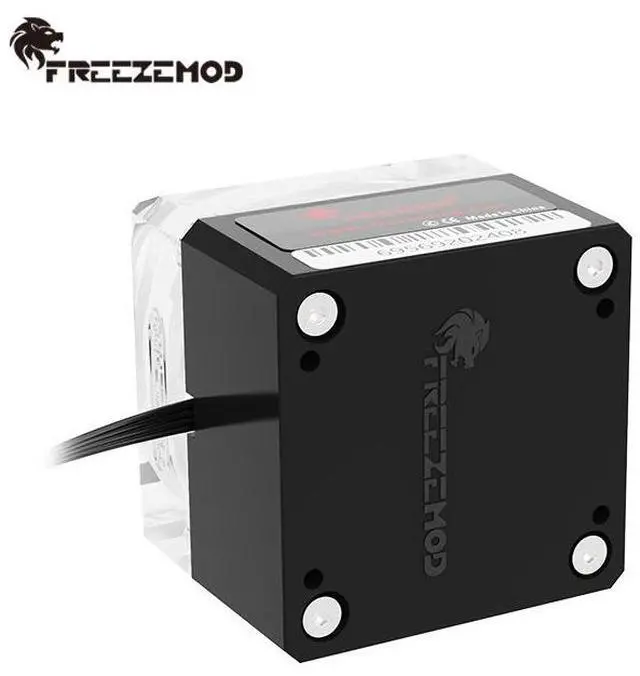 Alt view image 4 of 6 - PU-FS6M-J PC Water Cooling Pump Integrated PWM Smart Speed Control Pump, 3.5M Head Pressure for Liquid Cooling Systems Small 4-Pin Single Connector