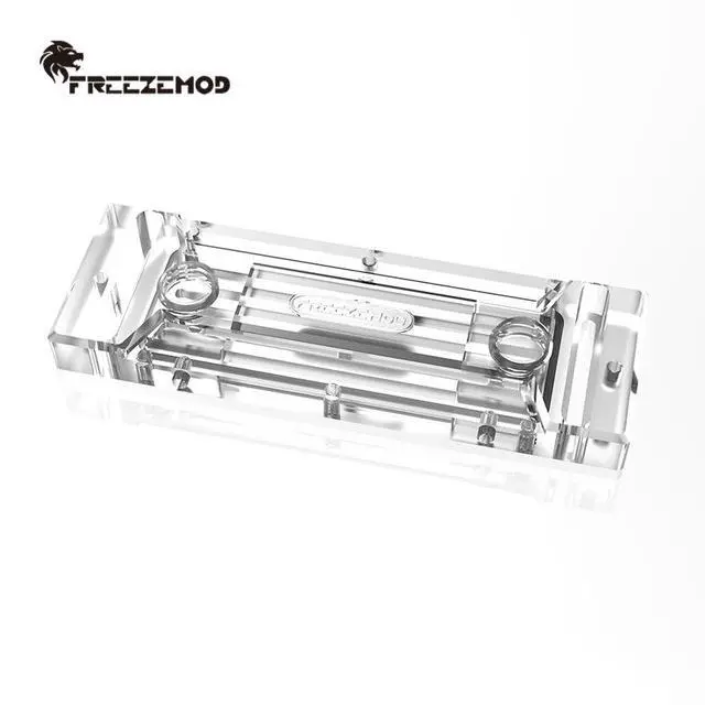 Alt view image 4 of 7 - MEO-PM0A Memory Water Block PC Liquid Cooling RAM Block, Supports Up to 4 Memory Modules