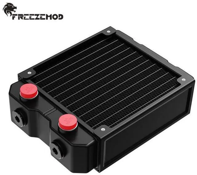 Main image of SR-120SL Dual-Layer Aluminum Water Cooling Radiator 45mm Thick Independent Double-Stack PC Liquid Cooling Heat Exchanger for DIY Computer Water Cooling System