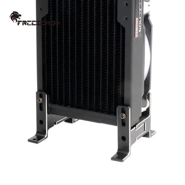 Alt view image 4 of 5 - PJ-LSZJ Universal All-Aluminum Desktop Radiator Bracket, CNC Machined Water Cooling Mount for PC Builds