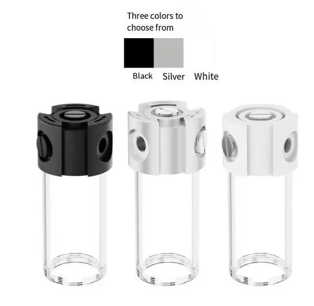 Alt view image 4 of 6 - Integrated pump expansion water tank PJ-PM6SX with metal cover, outer diameter fitted with a one-way plug. white-285mm